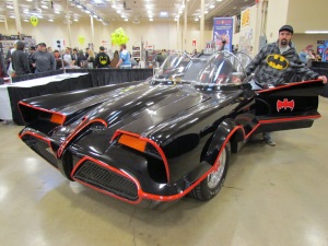 Eric AiXeLsyD with the Batmobile 